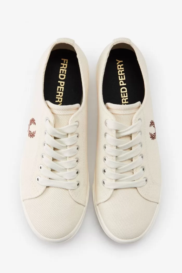 Fred Perry Newstead Women’s Plimsolls Beige Whisky Brown | CSRUW8194