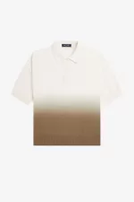 Fred Perry Ombre Knitted Women’s Shirt Silky Peach | MXQHD5279