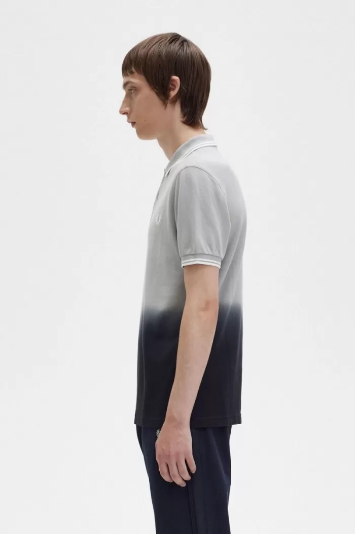 Fred Perry Ombre Men’s Shirt Grey | WBVCU6215