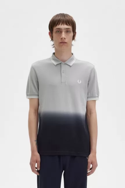 Fred Perry Ombre Men’s Shirt Grey | WBVCU6215