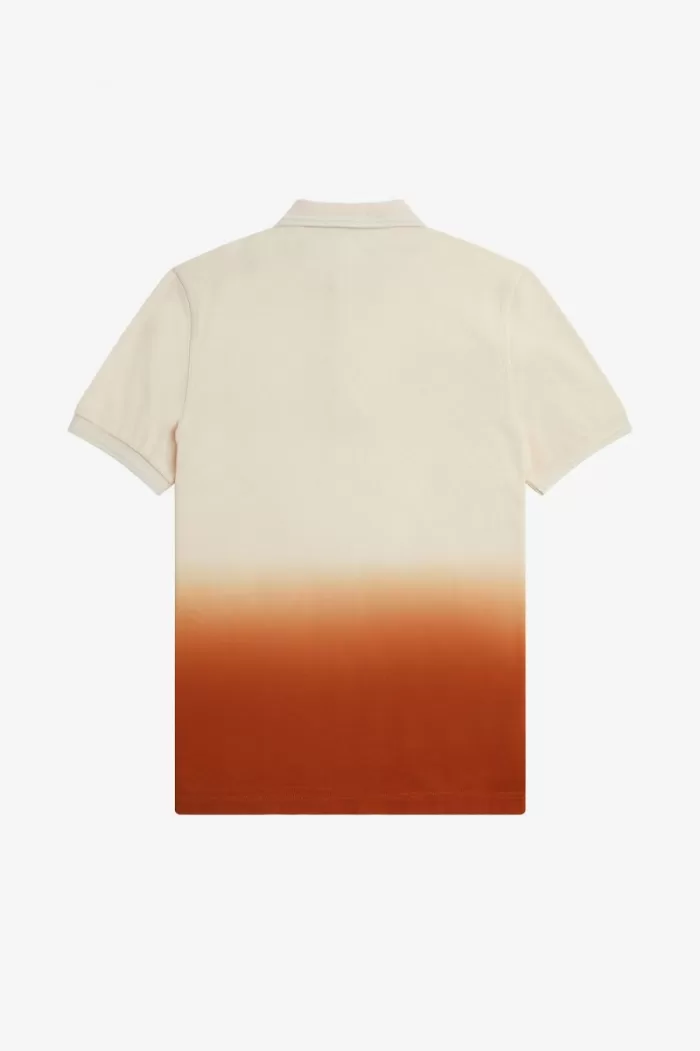 Fred Perry Ombre Men’s Shirt Silky Peach | CPOKE0912