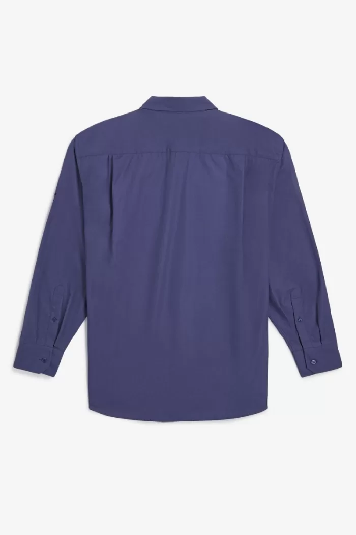 Fred Perry Oversized Utility Men’s Shirt Royal Blue | OJXYW4906