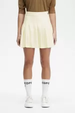 Fred Perry Pleated Tennis Women’s Skirts Beige | DAPUN1857