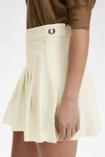 Fred Perry Pleated Tennis Women’s Skirts Beige | DAPUN1857