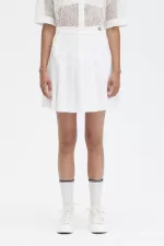 Fred Perry Pleated Tennis Women’s Skirts Snow White | OKNET1760