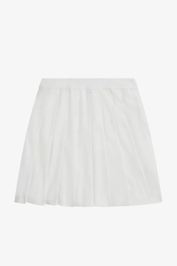 Fred Perry Pleated Tennis Women’s Skirts Snow White | OKNET1760