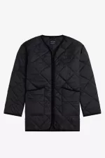 Fred Perry Quilted Liner Men’s Jackets Lamp Black | EBYIC4069