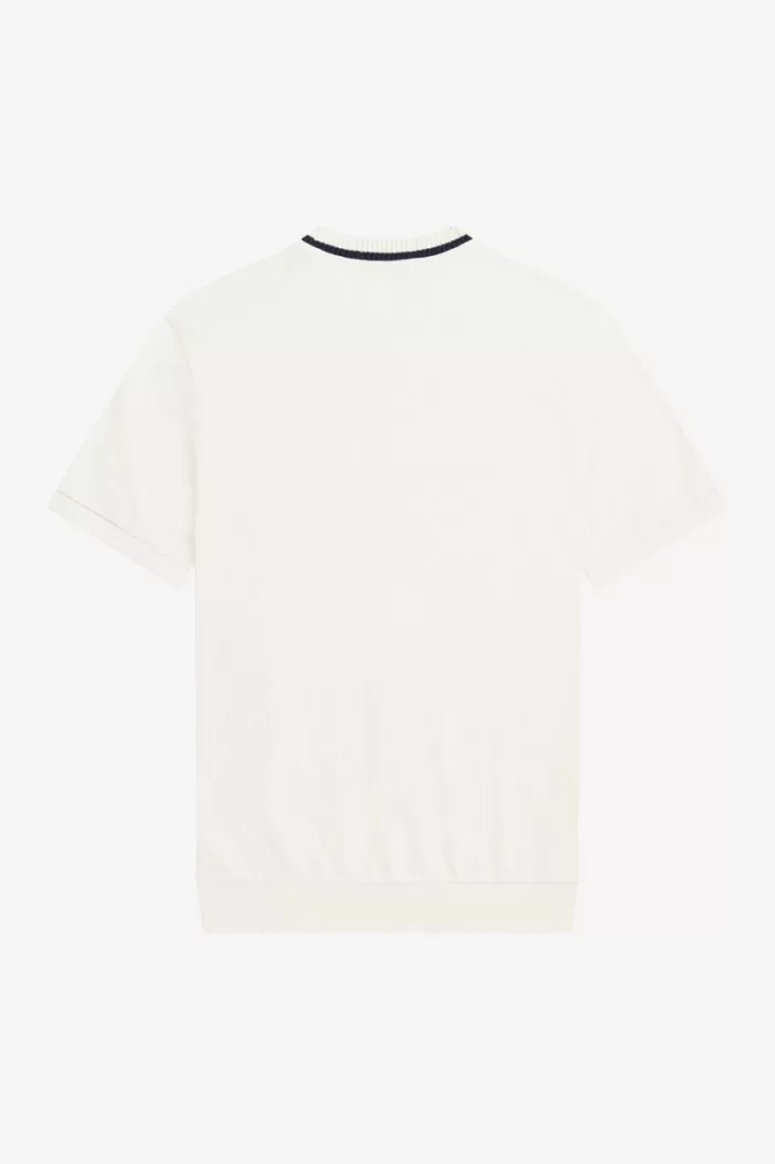 Fred Perry Reissues Crew Neck Piqué Men’s T-Shirt Beige | VNFIE0149