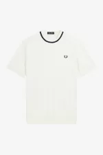 Fred Perry Reissues Crew Neck Piqué Men’s T-Shirt Beige | VNFIE0149