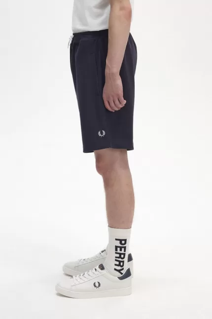 Fred Perry Reverse Tricot Men’s Shorts Navy | DHSUR0648