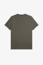 Fred Perry Ringer Men’s T-Shirt Field Green | IHMKB0123