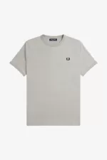 Fred Perry Ringer Men’s T-Shirt Grey | KBJIL5329