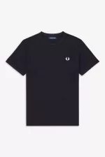 Fred Perry Ringer Men’s T-Shirt Navy | WBNCK6905