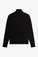 Fred Perry Roll Neck Men’s Jumper Black | CQIMT0132