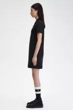 Fred Perry Shirt Women’s Dress Black | JABKN5102