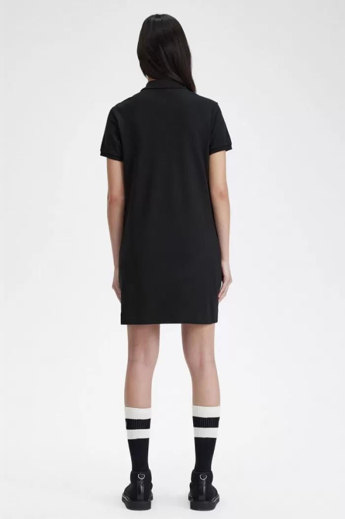 Fred Perry Shirt Women’s Dress Black | JABKN5102