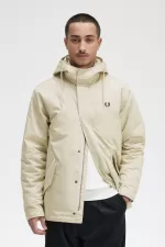 Fred Perry Short Padded Men’s Parka Light Mint | EOGLD4709