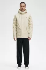 Fred Perry Short Padded Men’s Parka Light Mint | EOGLD4709