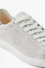 Fred Perry Spencer Men’s Tennis Shoes Snow White Oatmeal | NWQBD0317