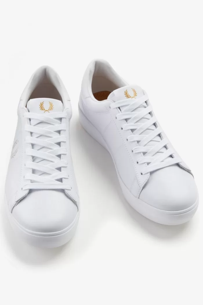 Fred Perry Spencer Men’s Tennis Shoes White | URXAS3894