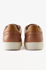 Fred Perry Spencer Women’s Tennis Shoes Dark Tan Dark Coffee | ARJOQ8372