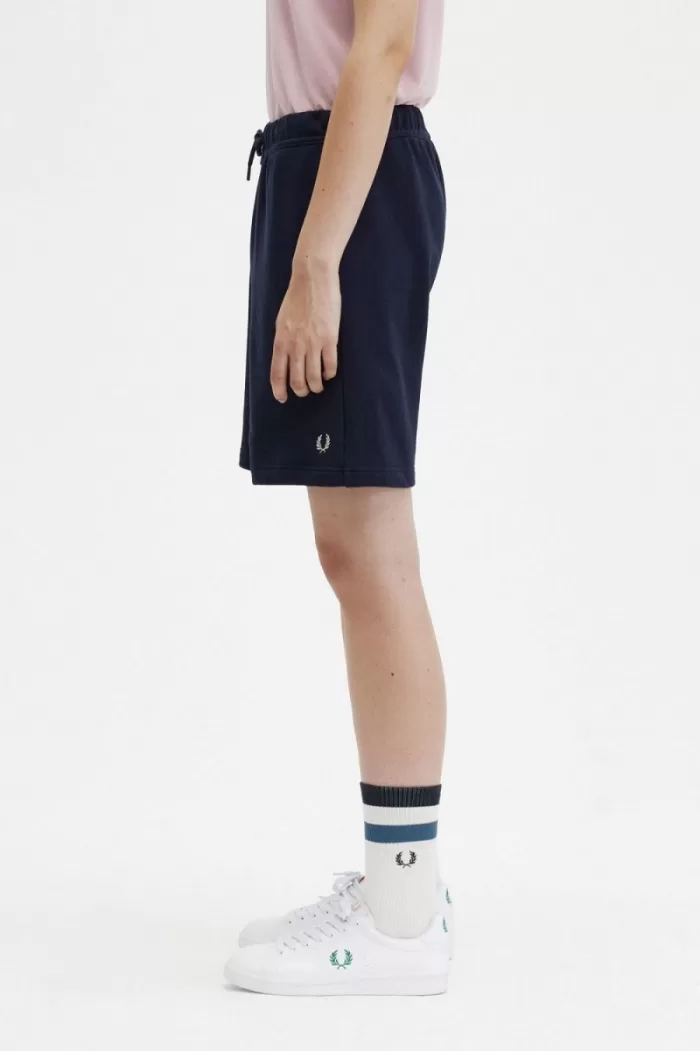 Fred Perry Sweat Women’s Shorts Navy | ZLXBO8175