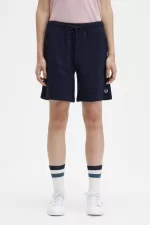 Fred Perry Sweat Women’s Shorts Navy | ZLXBO8175