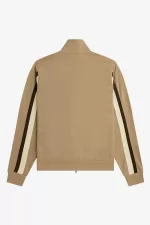 Fred Perry Tape Detail Men’s Track Jackets Green | MUWBR4760