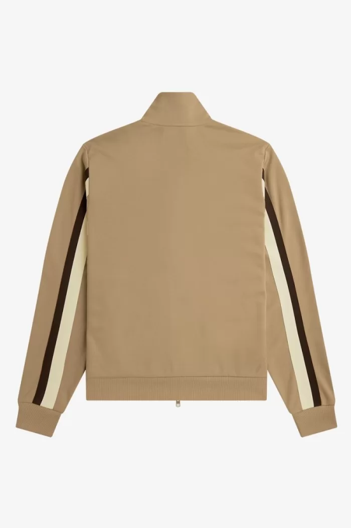 Fred Perry Tape Detail Men’s Track Jackets Green | MUWBR4760