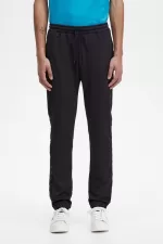 Fred Perry Taped Track Men’s Pants Black | ENUWY2163