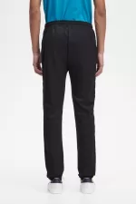 Fred Perry Taped Track Men’s Pants Black | ENUWY2163