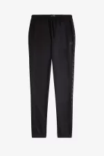 Fred Perry Taped Track Men’s Pants Black | ENUWY2163