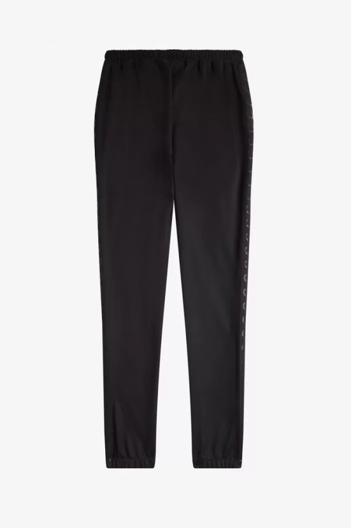 Fred Perry Taped Track Men’s Pants Black | ENUWY2163