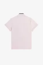 Fred Perry Tipped Piqué Women’s Polo Shirt Milky Pink | SPOIU3902