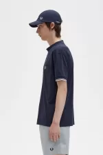 Fred Perry Tipped Sleeve Men’s T-Shirt Navy | LYERP5678