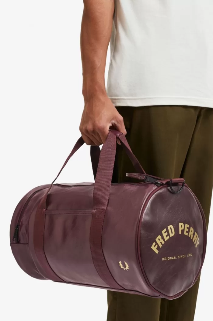 Fred Perry Tonal Barrel Men’s Bags Brown | LJOHX7823