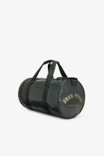 Fred Perry Tonal Barrel Men’s Bags Dark Green | TKRPM3812