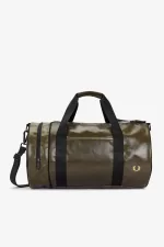 Fred Perry Tonal Barrel Men’s Bags Uniform Green Gold | ICVSR5946