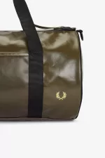 Fred Perry Tonal Barrel Men’s Bags Uniform Green Gold | ICVSR5946