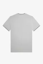 Fred Perry Twin Tipped Men’s T-Shirt Grey | XPLQT4713