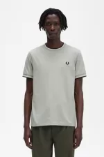 Fred Perry Twin Tipped Men’s T-Shirt Mint | SKDMG0785