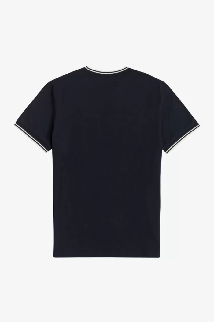 Fred Perry Twin Tipped Men’s T-Shirt Navy | AFLRB8251