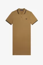 Fred Perry Twin Tipped Shirt Women’s Dress Brown | APYRB7516