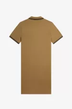 Fred Perry Twin Tipped Shirt Women’s Dress Brown | APYRB7516