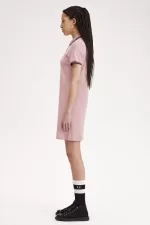 Fred Perry Twin Tipped Shirt Women’s Dress Dusty Rose Pink | OMJGP3510