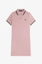 Fred Perry Twin Tipped Shirt Women’s Dress Dusty Rose Pink | OMJGP3510