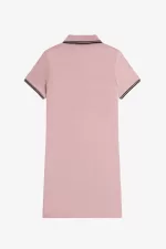 Fred Perry Twin Tipped Shirt Women’s Dress Dusty Rose Pink | OMJGP3510