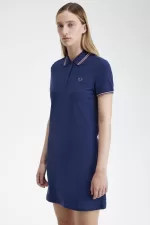 Fred Perry Twin Tipped Shirt Women’s Dress French Navy | LQEPN1534