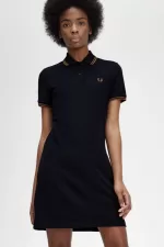 Fred Perry Twin Tipped Shirt Women’s Dress Navy | OQIVC6724