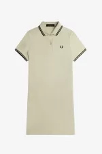 Fred Perry Twin Tipped Shirt Women’s Dress Oatmeal | EVXCI7520